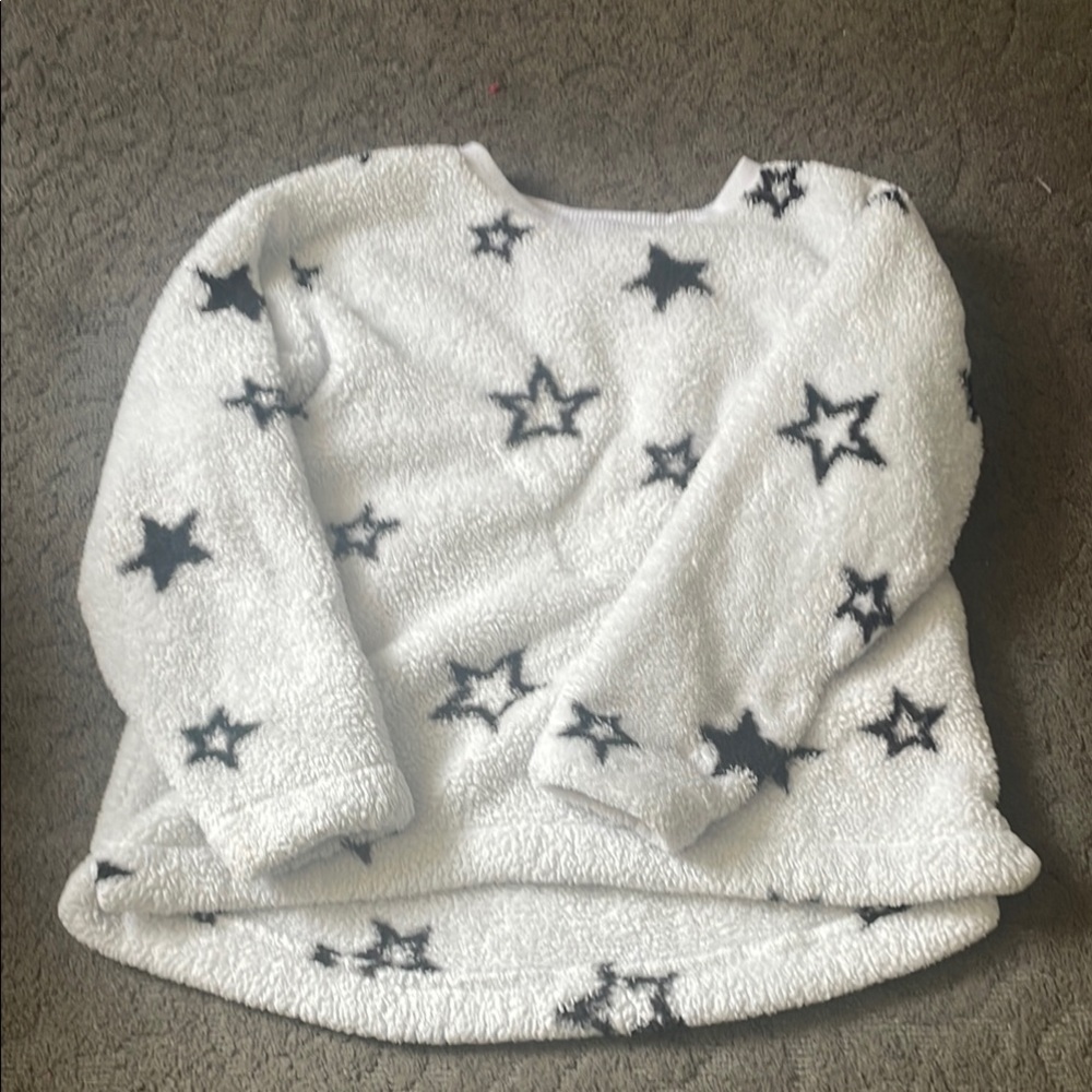 LOFT White Star Sweater